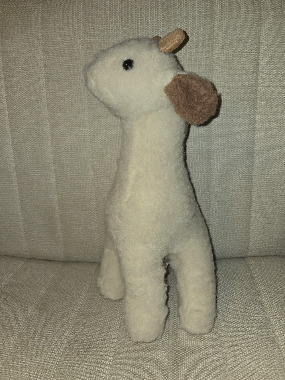 Vintage Real Wool Plush Stuffed Toy